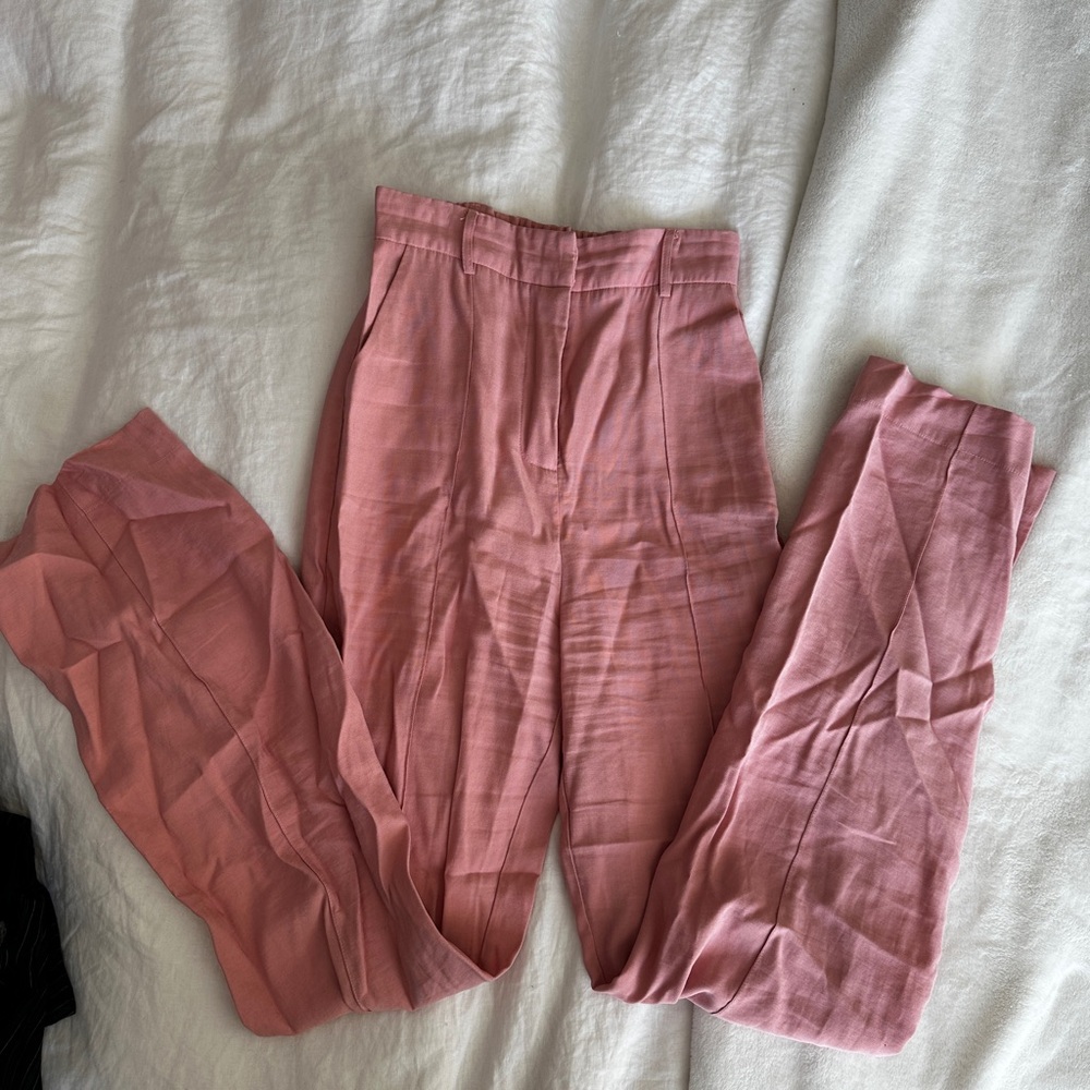 Chic Pink Trousers
